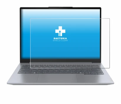 Immagine del dispositivo Lenovo ThinkBook 14 Gen 7 con un'ampia varietà di protezioni per lo schermo.