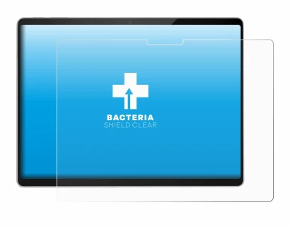 Immagine del dispositivo Microsoft Surface Pro 11 con un'ampia varietà di protezioni per lo schermo.