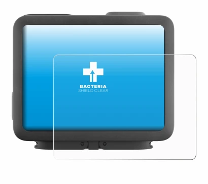 Immagine del dispositivo GoPro Hero 4k con un'ampia varietà di protezioni per lo schermo.