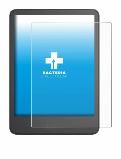Immagine del dispositivo Amazon Kindle 2024 con un'ampia varietà di protezioni per lo schermo.