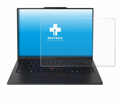 Immagine del dispositivo Lenovo ThinkPad X1 Carbon Gen 13 14" Aura Edition con un'ampia varietà di protezioni per lo schermo.