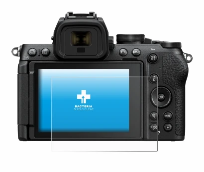 Immagine del dispositivo Nikon Z50 II con un'ampia varietà di protezioni per lo schermo.