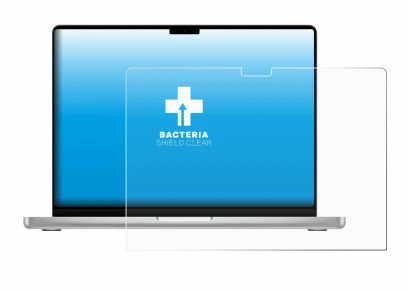 Immagine del dispositivo Apple MacBook Pro 14" M4 2024 con un'ampia varietà di protezioni per lo schermo.
