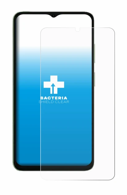 Immagine del dispositivo Ulefone Note 19 con un'ampia varietà di protezioni per lo schermo.