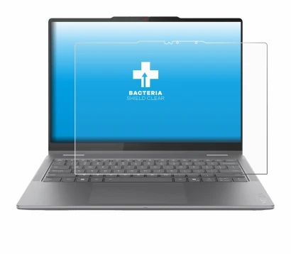 Immagine del dispositivo Lenovo Yoga 7i 2-in-1 Gen 10 14" con un'ampia varietà di protezioni per lo schermo.