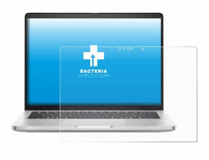 Immagine del dispositivo Dell Pro 14 Plus 2-in-1 PB14250 con un'ampia varietà di protezioni per lo schermo.