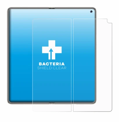 Immagine del dispositivo Huawei Mate X6 (Display interno) con un'ampia varietà di protezioni per lo schermo.