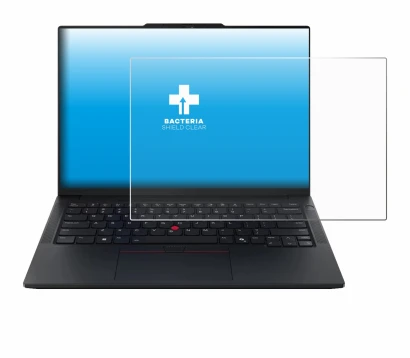 Immagine del dispositivo Lenovo ThinkPad E14 Gen 7 con un'ampia varietà di protezioni per lo schermo.
