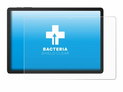 Immagine del dispositivo Doogee Tab G6 Plus con un'ampia varietà di protezioni per lo schermo.