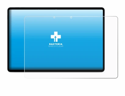 Immagine del dispositivo OnePlus Pad Lite con un'ampia varietà di protezioni per lo schermo.