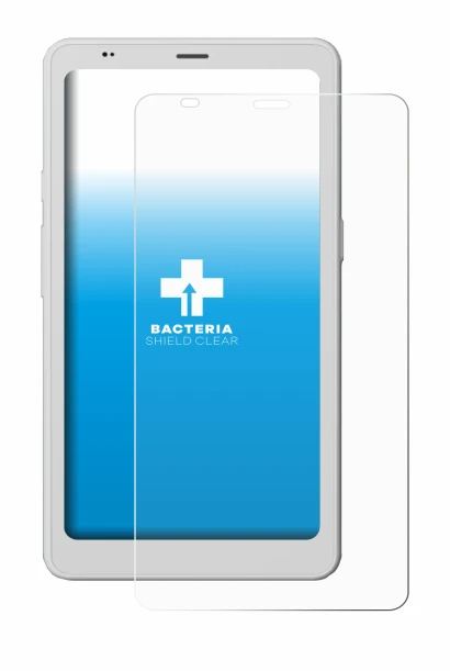 Immagine del dispositivo Boox Palma 2 Pro con un'ampia varietà di protezioni per lo schermo.