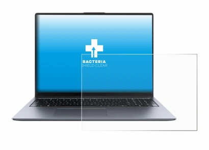 Immagine del dispositivo Huawei MateBook D 16 2024 con un'ampia varietà di protezioni per lo schermo.