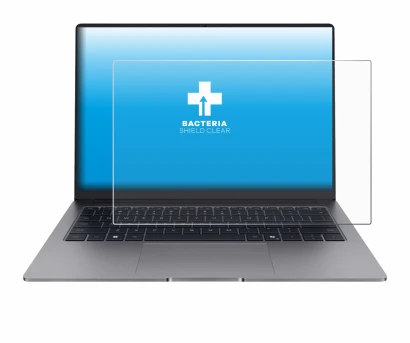 Immagine del dispositivo Honor MagicBook X14 Plus 2025 con un'ampia varietà di protezioni per lo schermo.