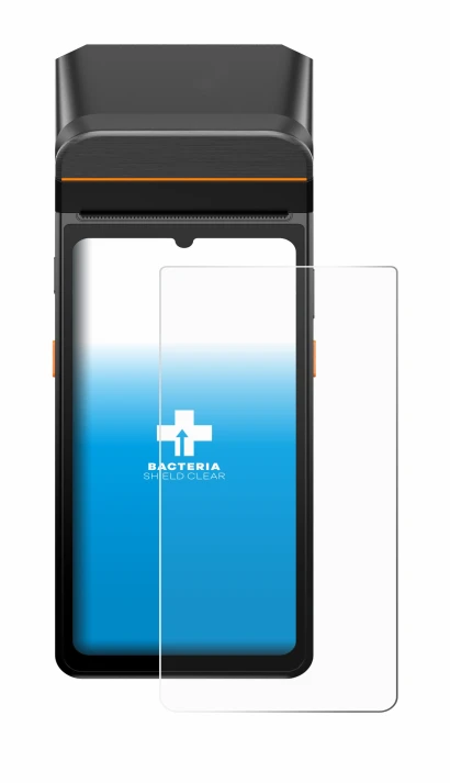 Immagine del dispositivo Sunmi V3 A13 con un'ampia varietà di protezioni per lo schermo.