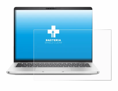 Immagine del dispositivo Dell Pro 14 Plus PB14255 con un'ampia varietà di protezioni per lo schermo.