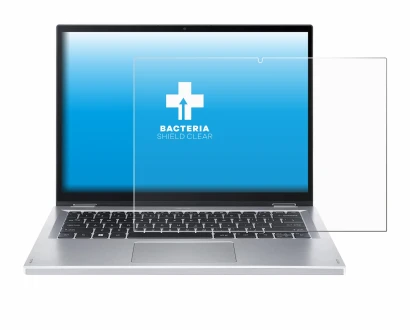 Immagine del dispositivo Acer Aspire Go Spin 14 con un'ampia varietà di protezioni per lo schermo.