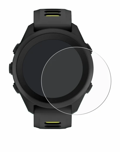 Immagine del dispositivo Garmin Forerunner 170 con un'ampia varietà di protezioni per lo schermo.
