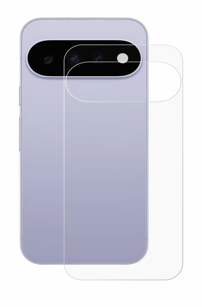Immagine del dispositivo Google Pixel 11 (Posteriore) con un'ampia varietà di protezioni per lo schermo.