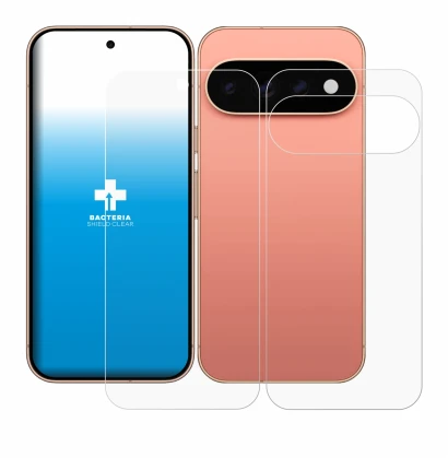 Immagine del dispositivo Google Pixel 11 Pro (Fronte+Retro) con un'ampia varietà di protezioni per lo schermo.