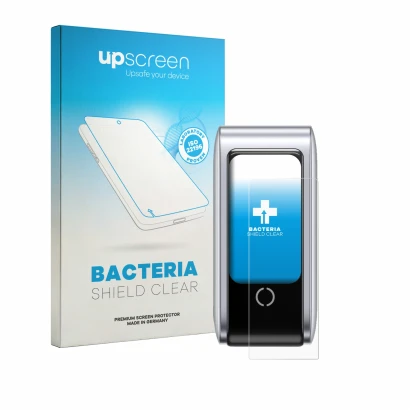 Parte frontale di una confezione del prodotto con il logo del marchio upscreen. Accanto è raffigurato il dispositivo UGREEN Ne