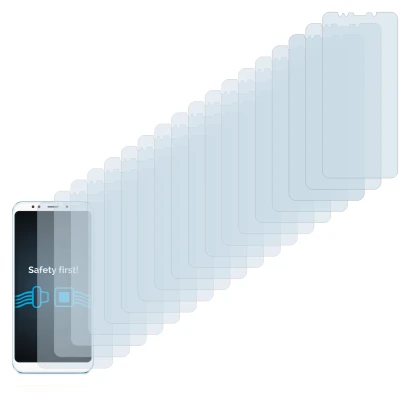 Immagine del dispositivo Xiaomi Redmi 5 Plus con un'ampia varietà di protezioni per lo schermo.