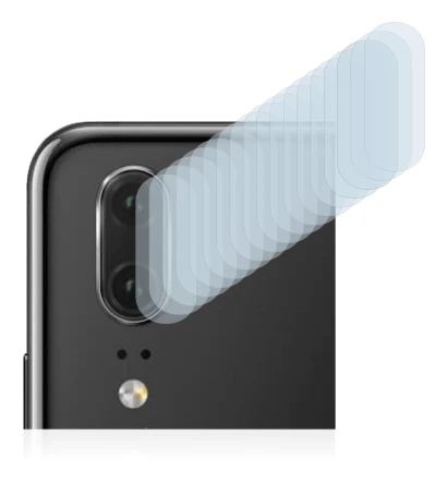 Immagine del dispositivo Huawei P20 (SOLO Fotocamera) con un'ampia varietà di protezioni per lo schermo.