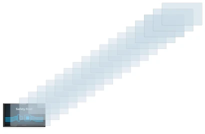 Immagine del dispositivo Kenwood DMX7018DABS con un'ampia varietà di protezioni per lo schermo.