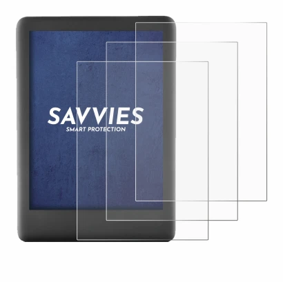 Immagine del dispositivo Amazon Kindle 2019 (10a Gen.) con un'ampia varietà di protezioni per lo schermo.