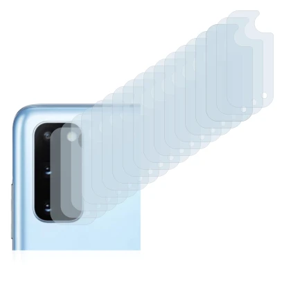 Immagine del dispositivo Samsung Galaxy S20 (SOLO Fotocamera) con un'ampia varietà di protezioni per lo schermo.