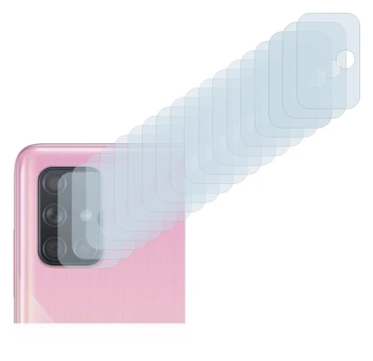 Immagine del dispositivo Samsung Galaxy A51 (SOLO Fotocamera) con un'ampia varietà di protezioni per lo schermo.