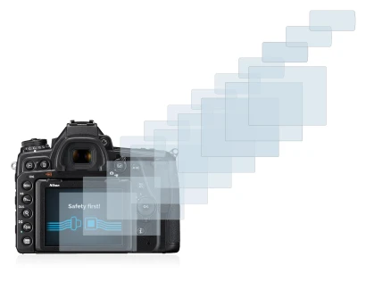 Immagine del dispositivo Nikon D780 con un'ampia varietà di protezioni per lo schermo.