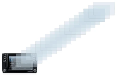 Immagine del dispositivo Volkswagen Caddy 2015 Discover Media 6.5" 2015 con un'ampia varietà di protezioni per lo schermo.