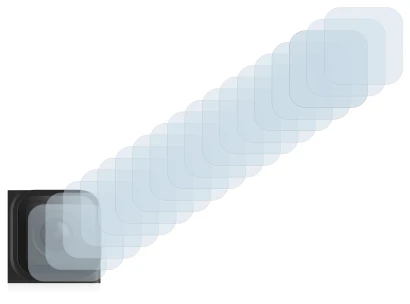 Immagine del dispositivo GoPro Hero 9 Black (Lente) con un'ampia varietà di protezioni per lo schermo.