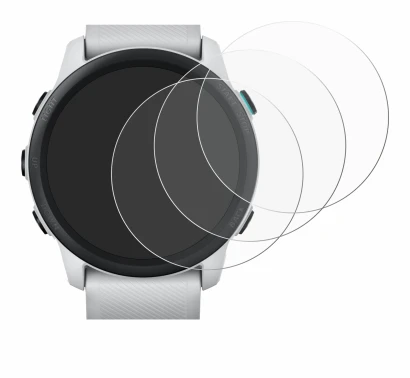 Immagine del dispositivo Garmin Forerunner 745 con un'ampia varietà di protezioni per lo schermo.