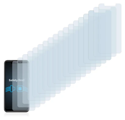 Immagine del dispositivo Oukitel C22 con un'ampia varietà di protezioni per lo schermo.