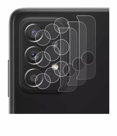 Immagine del dispositivo Samsung Galaxy A52 5G (SOLO Fotocamera) con un'ampia varietà di protezioni per lo schermo.