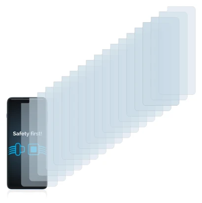 Immagine del dispositivo Motorola Moto G100 con un'ampia varietà di protezioni per lo schermo.