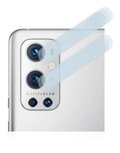 Immagine del dispositivo OnePlus 9 Pro (SOLO Fotocamera) con un'ampia varietà di protezioni per lo schermo.