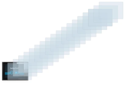 Immagine del dispositivo Apexcam ‎M80 Air con un'ampia varietà di protezioni per lo schermo.