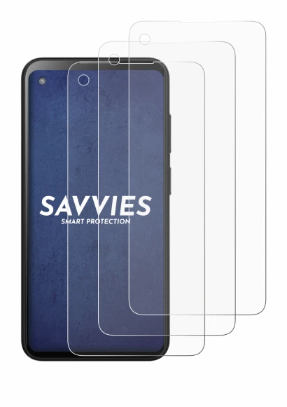 Immagine del dispositivo Blackview BL5000 con un'ampia varietà di protezioni per lo schermo.