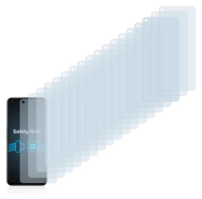 Immagine del dispositivo realme 8i con un'ampia varietà di protezioni per lo schermo.