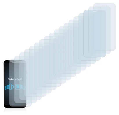 Immagine del dispositivo Pine64 PinePhone Pro Explorer Edition con un'ampia varietà di protezioni per lo schermo.