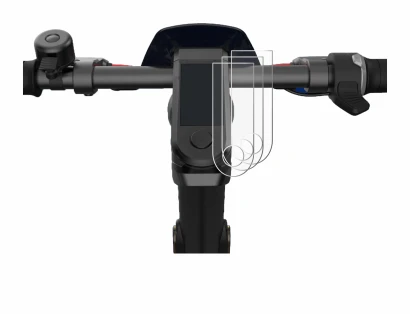 Immagine del dispositivo NIU KQi3 Pro con un'ampia varietà di protezioni per lo schermo.