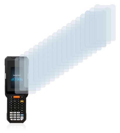 Immagine del dispositivo Point Mobile PM451 con un'ampia varietà di protezioni per lo schermo.