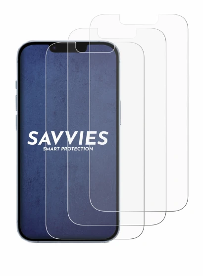 Immagine del dispositivo Apple iPhone 14 con un'ampia varietà di protezioni per lo schermo.