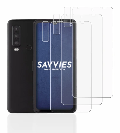 Immagine del dispositivo Caterpillar Cat S75 (Fronte+Fotocamera) con un'ampia varietà di protezioni per lo schermo.