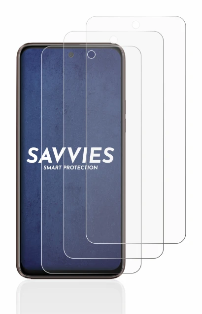 Immagine del dispositivo HTC U23 Pro con un'ampia varietà di protezioni per lo schermo.