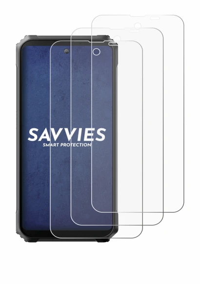 Immagine del dispositivo Blackview BL8000 5G con un'ampia varietà di protezioni per lo schermo.