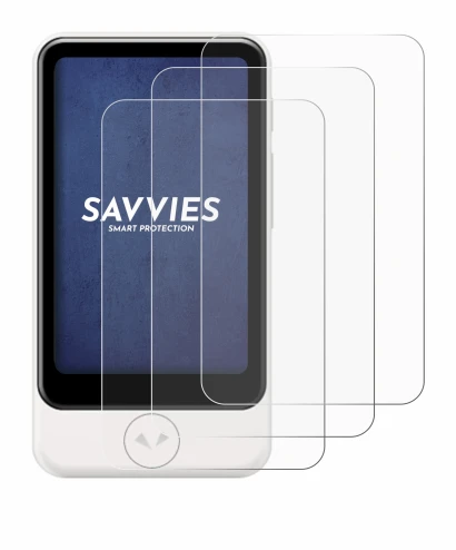 Immagine del dispositivo Pocketalk Plus con un'ampia varietà di protezioni per lo schermo.