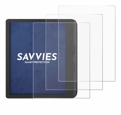 Immagine del dispositivo Tolino Vision Color 2024 con un'ampia varietà di protezioni per lo schermo.